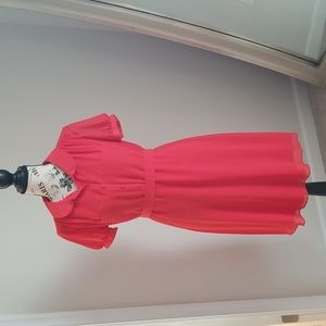 En Focus Studio Cuff Sleeves Dress